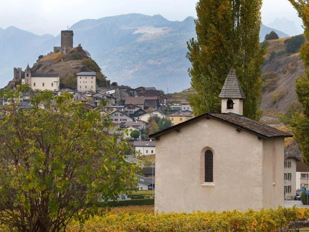 Kapelle St. Laurent und Saillon