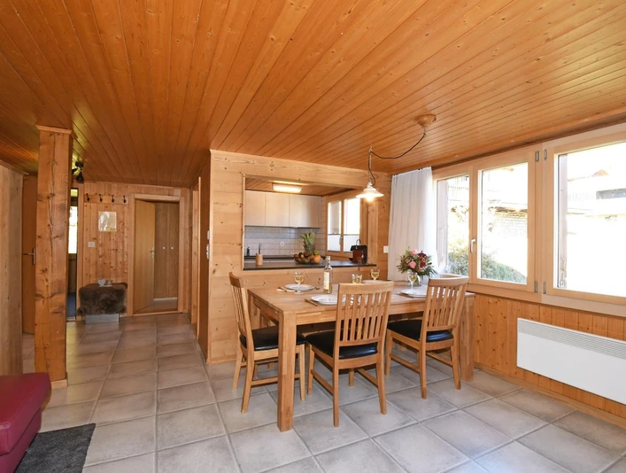 Ferienwohnung Alpina - Wohnküche