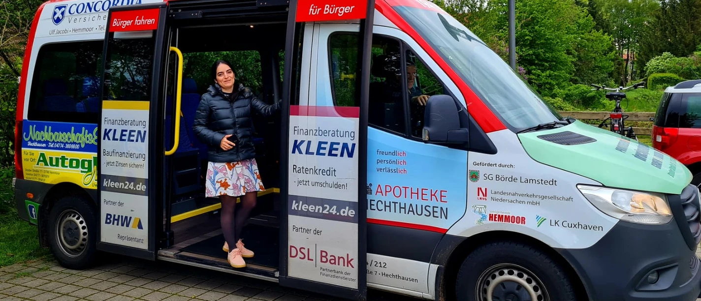 Bürgerbus Osteliner - Einstieg Bürgerbus Osteliner - Einstieg