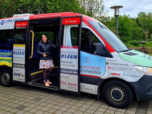 Bürgerbus Osteliner - Einstieg