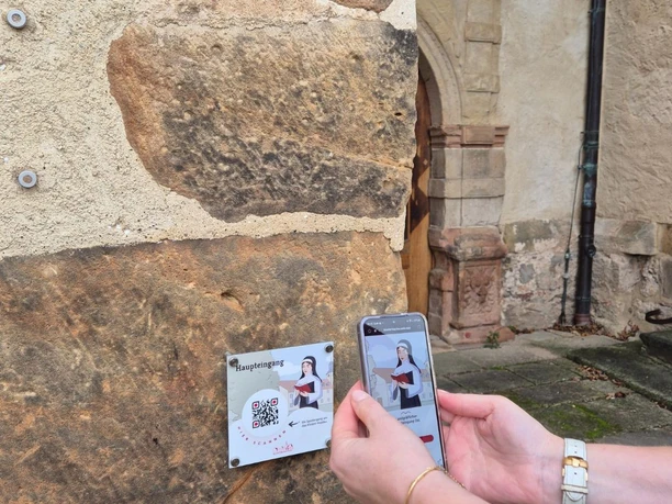 Digitale Klosterführung mit dem Smartphone