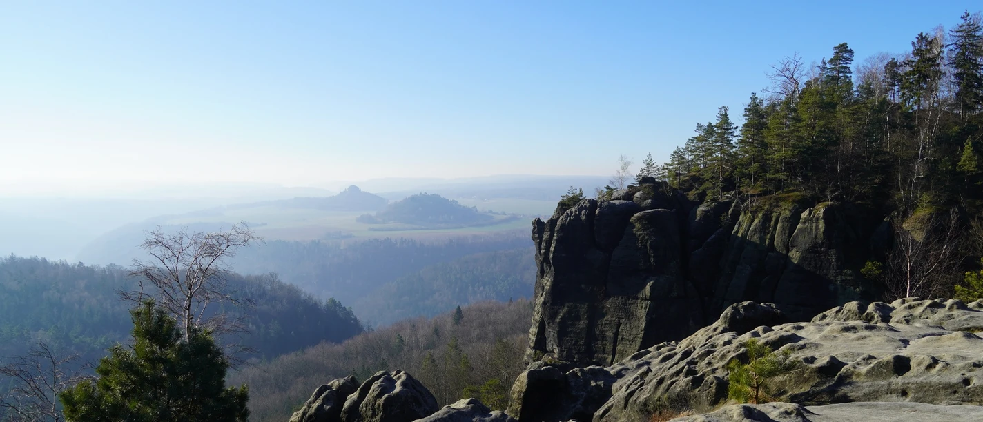 Die Breite-Kluft-Aussicht