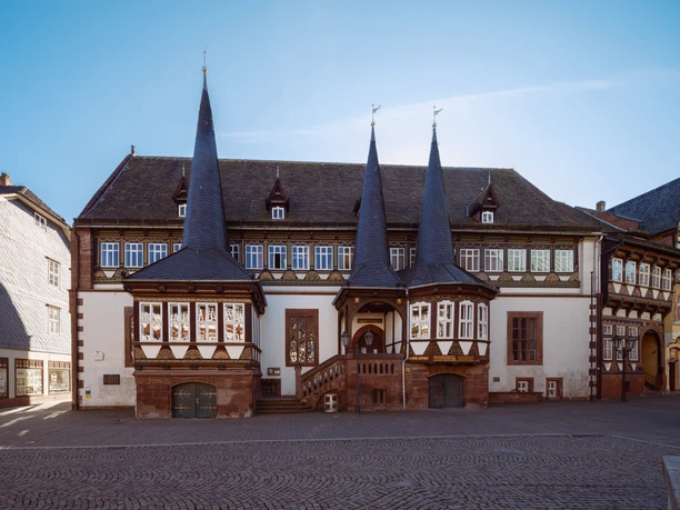 Oud vakwerkstadhuis in Einbeck