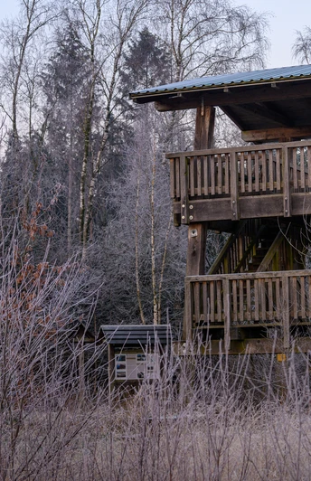 Aussichtsturm im Becklinger Moor Aussichtsturm im Becklinger Moor im Winter