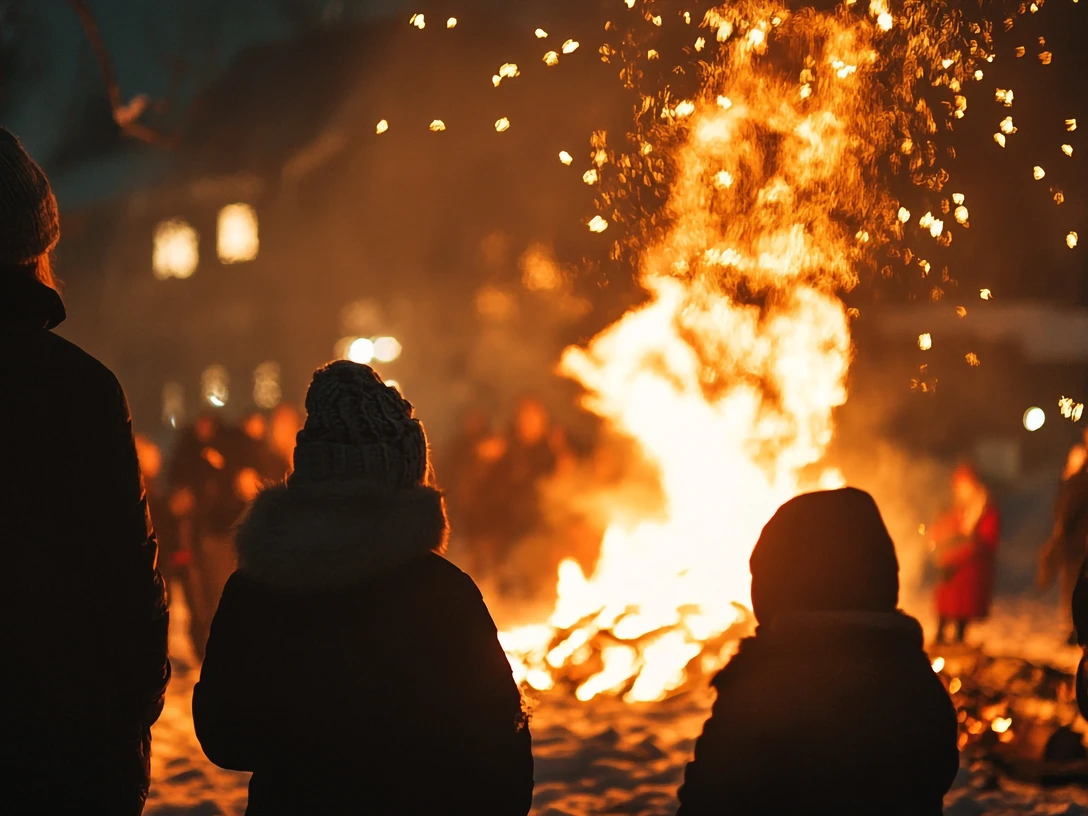people-are-gathered-around-large-bonfire-enjoying-festive-atmosphere-new-years-eve.jpg Menschen stehen um ein großes Lagerfeuer, feiern und genießen die festliche Atmosphäre in einer Nacht im Freien.