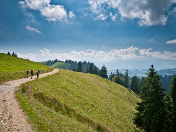 Auf dem Weg vom Bramboden Richtung Napf