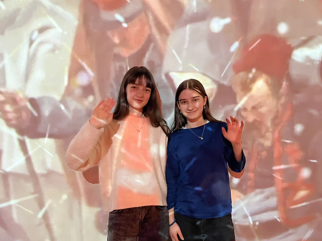 Kinderführung Olivia und Salome