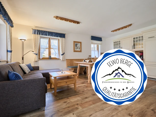 Fewo Burgberg mit Fewo Berge Qualitätsgarantie
