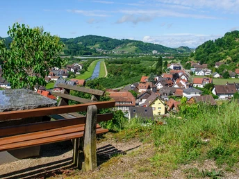 Ausblick oberhalb Ringhotel Sonnenhof