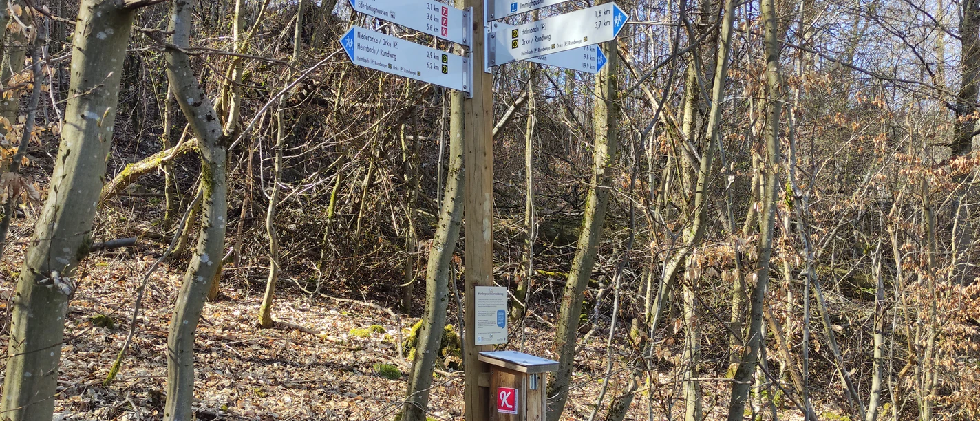 Wanderpass-Station Reckenberg