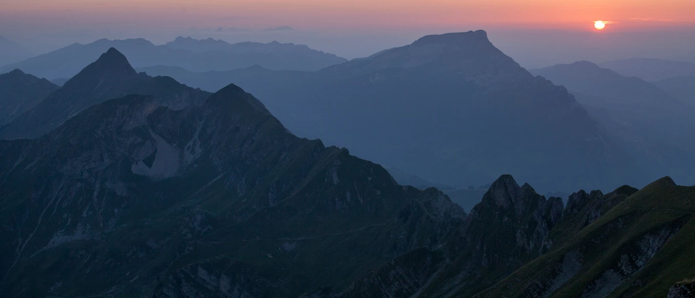 Herbst Wandern Abendstimmung Sonnenuntergang Brienzer Rothorn Sörenberg Maurin Bisig (13)