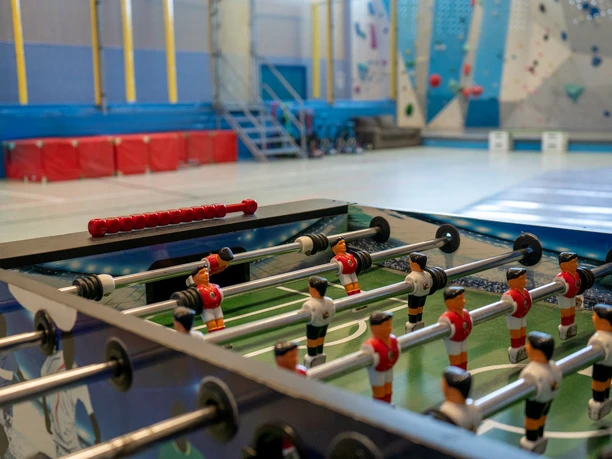 Kicker in der Sylt4Fun Halle