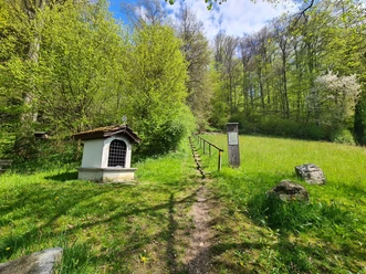 Einstieg zum Waldlehrpfad