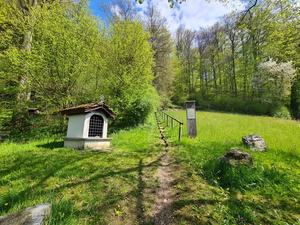 Einstieg zum Waldlehrpfad