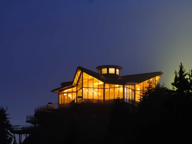 Stanserhorn by night