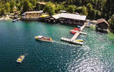 Bootsverleih am Eibsee