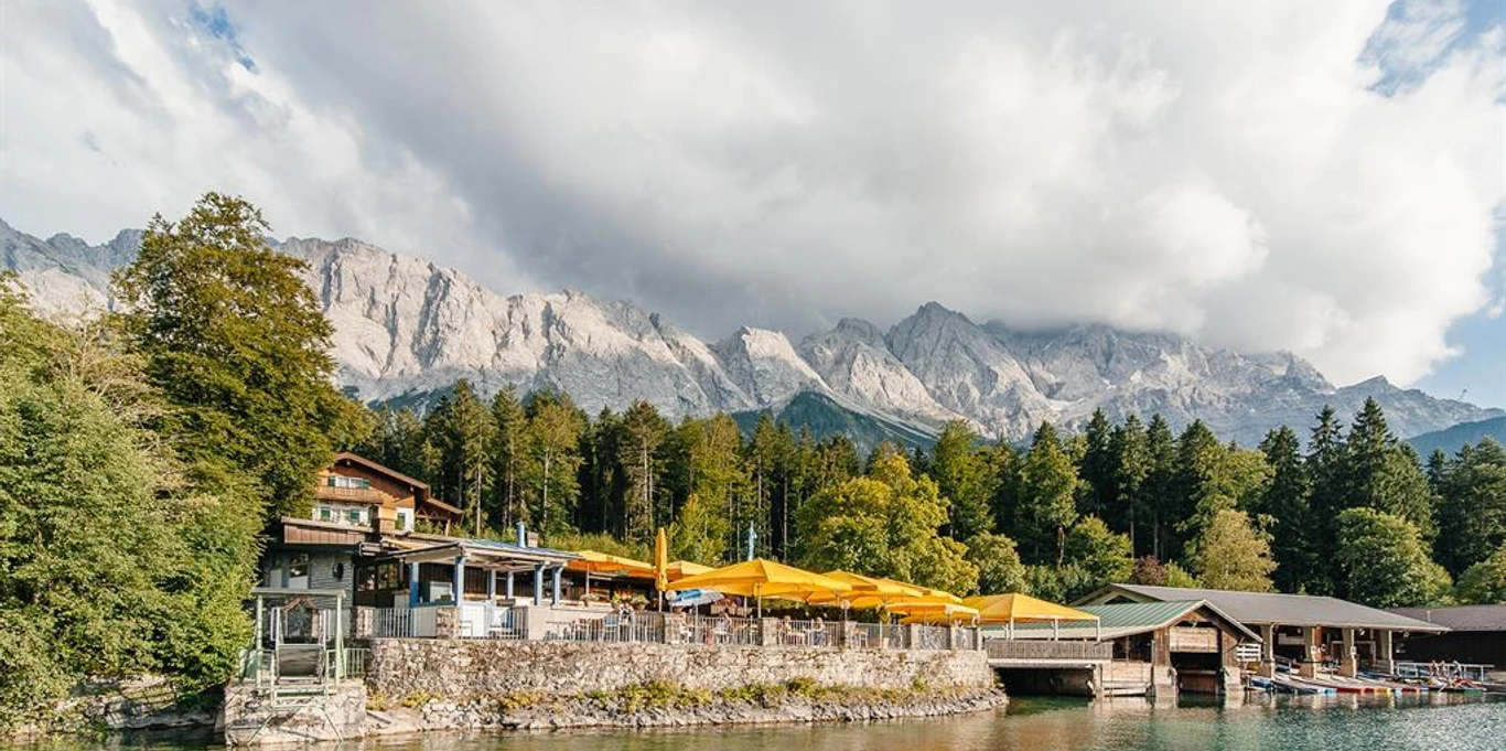 Biergartem am Eibsee