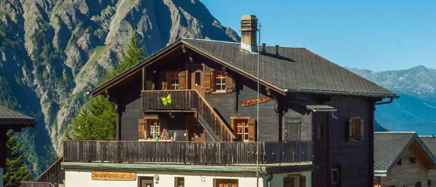 Gruppenhaus Walliser Alpstyle Sommer