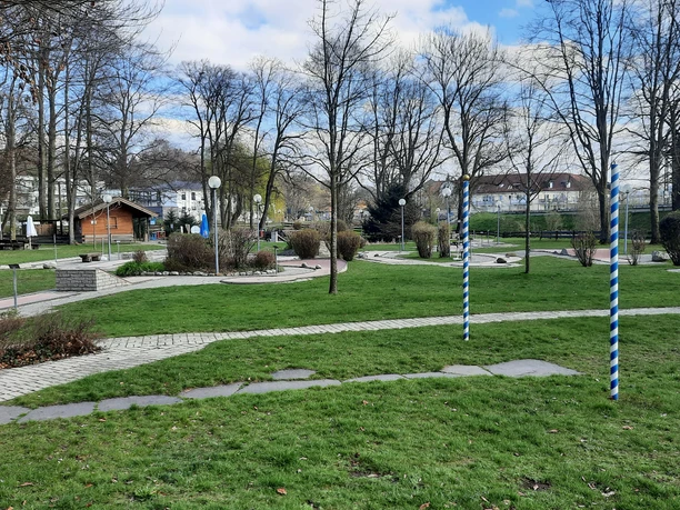 Minigolfplatz im Kurpark Bad Aibling