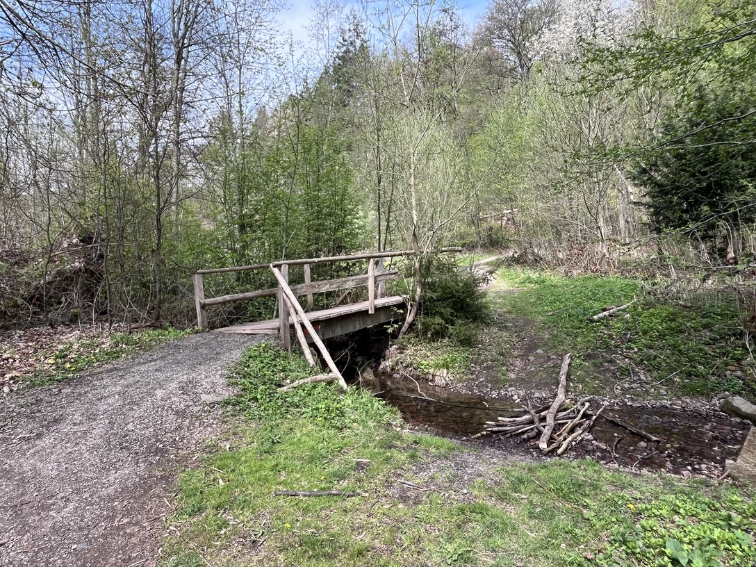 BSA Brücke hinterm Kurpark