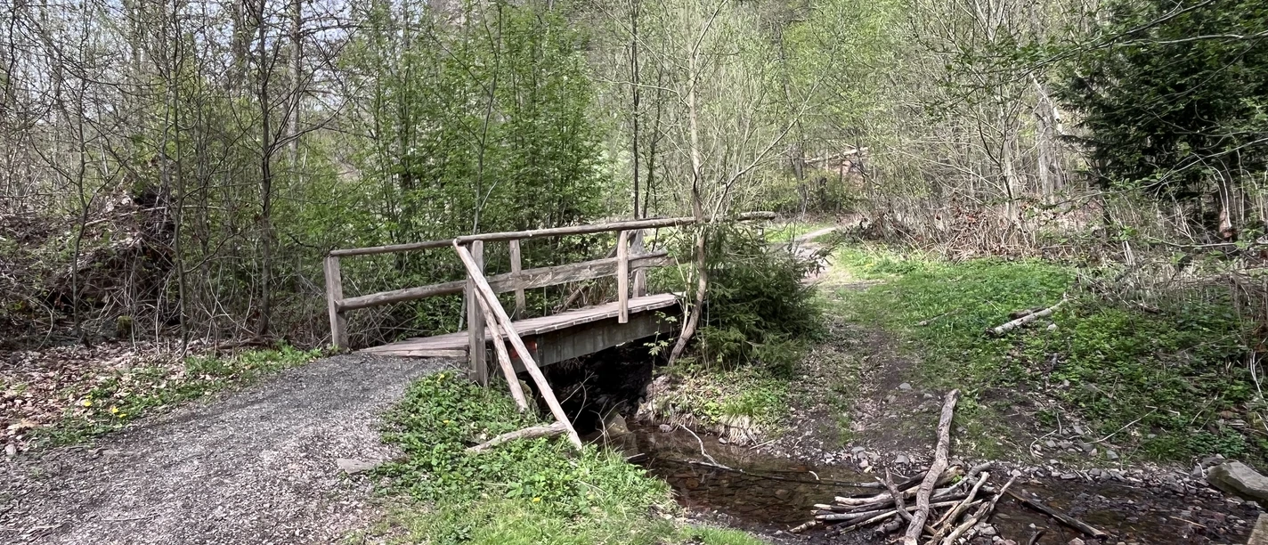 BSA Brücke hinterm Kurpark