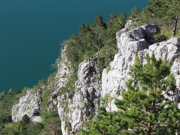 Tridwand, ein Kletterfelsen in Gersau