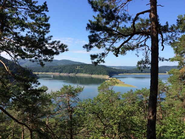 Ausblick auf den Edersee