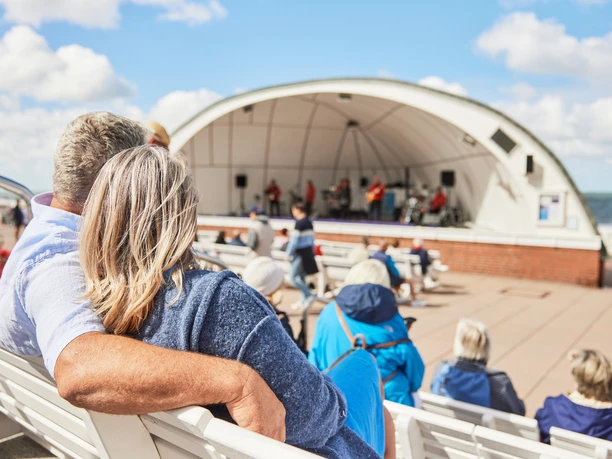 Musik am Meer auf der Westerländer Promenade