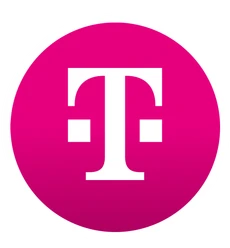 TM_Logo_rund.png Ein magentafarbenes Logo mit einem stilisierten weißen "T" auf einem runden, schwarzen Hintergrund.
