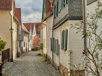 Altstadt in Oberursel Alte Gasse in der Altstadt von Oberursel