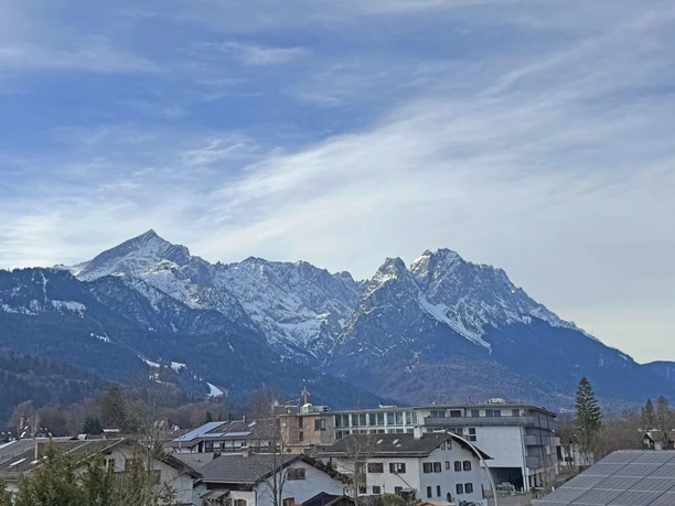 Blick vom Südbalkon