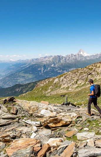 Abstieg Richtung Gantertal