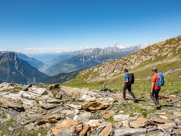 Abstieg Richtung Gantertal