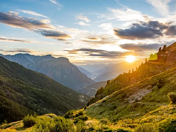 Aussicht bei Bortelhütte