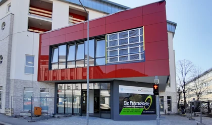Eingang zum Geschäft im City-Center