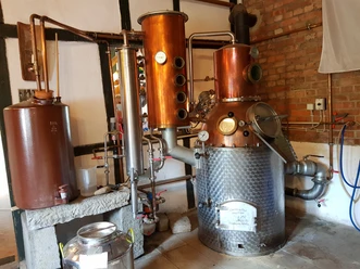 Sülfelder Korn Brennofen in der Sülfelder Gutshof Brennerei.