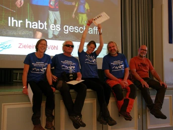 So sehen Sieger aus... 24-Stunden Wanderabenteuer Edersee