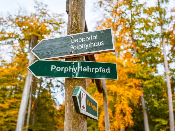 Porphyrlehrpfad auf dem Rochlitzer Berg