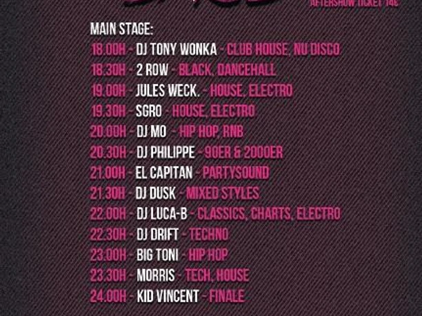 SummerBase - Programm