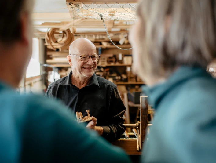 Miniaturendrechslerei Uhlig in Pockau-Lengefeld im Erzgebirge