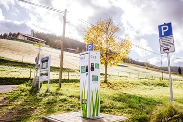 E-Ladestation Parkplatz Sankenbach