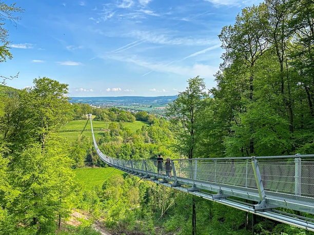 Hängebrücke hoch12_Highwalk Rotenburg_@Erlebnisregion Mittleres Fuldatal