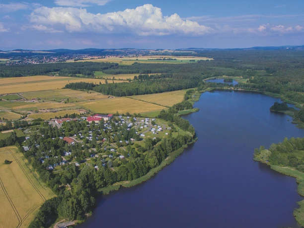 Die LuxOase aus der Vogelperspektive