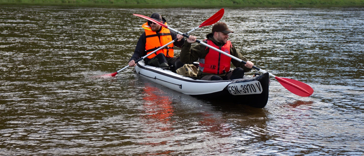 Unterwegs auf der Elbe