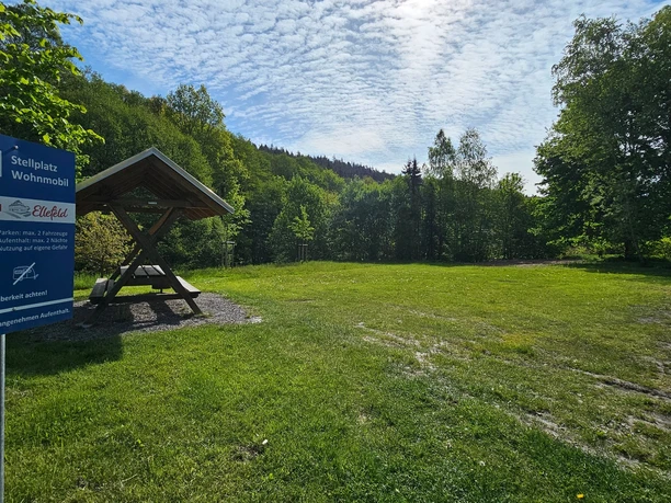 Wohnmobilstellplatz am alten Bad Ellefeld