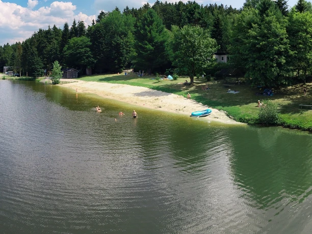 Badestelle in Leiten bei Tanna