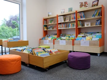 Der Kinderbereich in der Samtgemeinde Bücherei