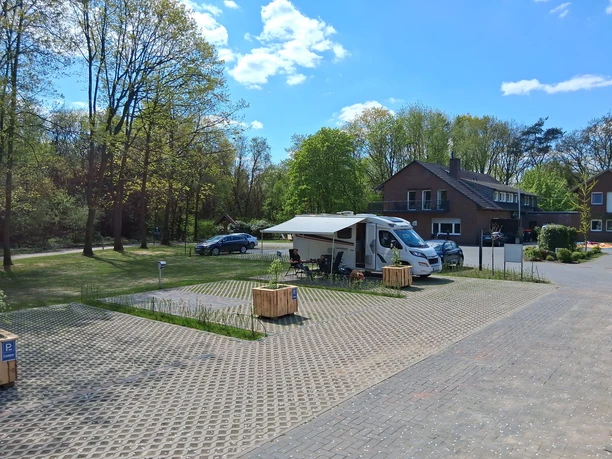 Stellplatz an der Hilter Mühle