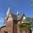 Kirche St. Nicolai im Zentrum von Westerland
