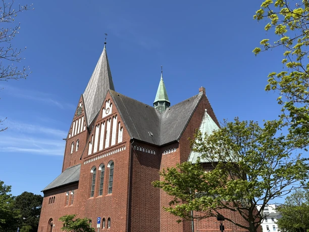 Kirche St. Nicolai im Zentrum von Westerland